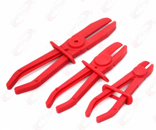 3Pcs Hose Clamp Plier Line Pipe Clamp Kit Set 4 Brake Radiators A/C Fuel Lines